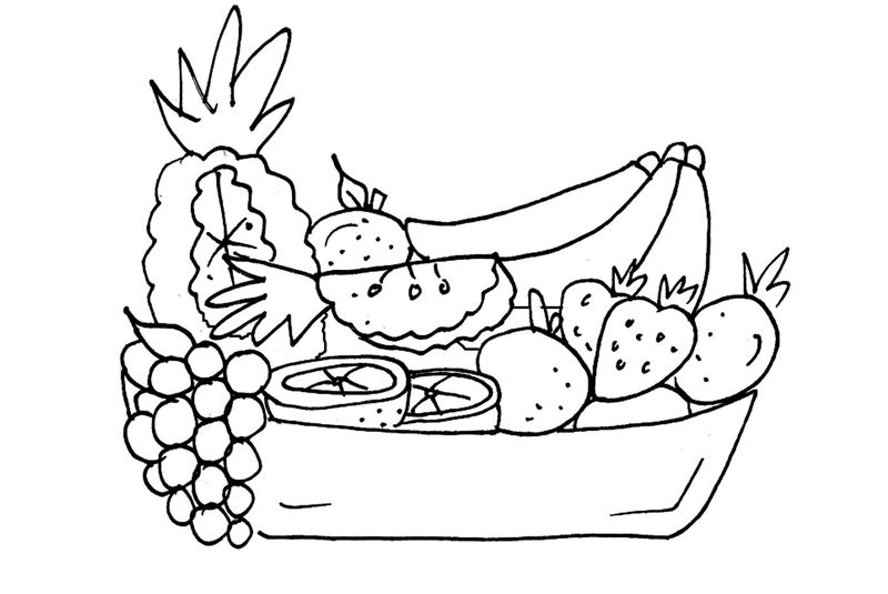 Cos cu fructe