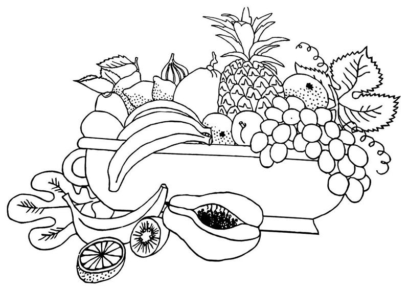 Cos cu fructe