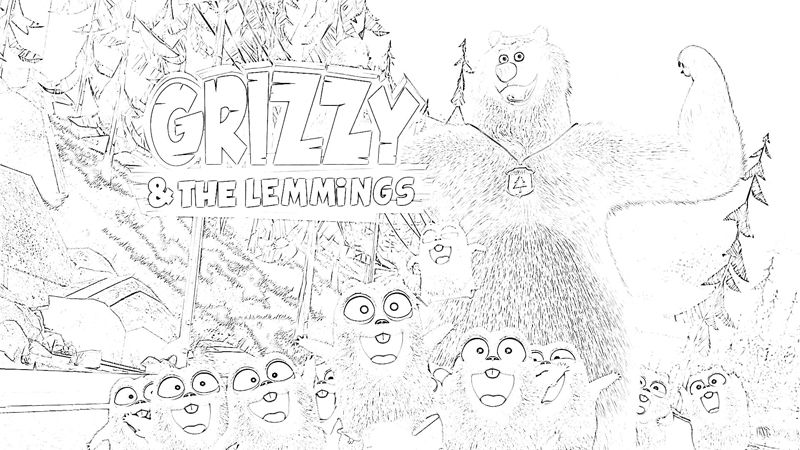 Grizzy si lemingii